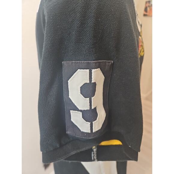 Polo Ralph Lauren Germany #9 Vintage Polo Shirt Chief Keef Big Pony PRL Size XL - Picture 5 of 11